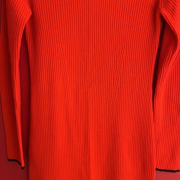 Rag & Bone Red Cashmere Sweater Dress - Picture 3 of 7